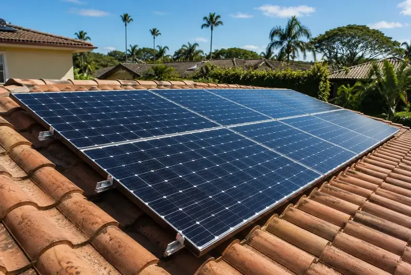 Installation de panneaux solaires à Feilluns